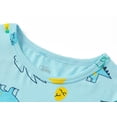 thumbnail image 2 of Beezizac Summer Snug-Fitting Pajamas for Unisex Boys & Girls – Blue & Dino PJs Ultra Soft Set Toddlers/Little Kids Jammies Size 5T, 2 of 7