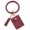 Multicolor5, variant on Large Bracelet Keychain Card Holder Tassel Bangle Key Ring Wristban With Wallet