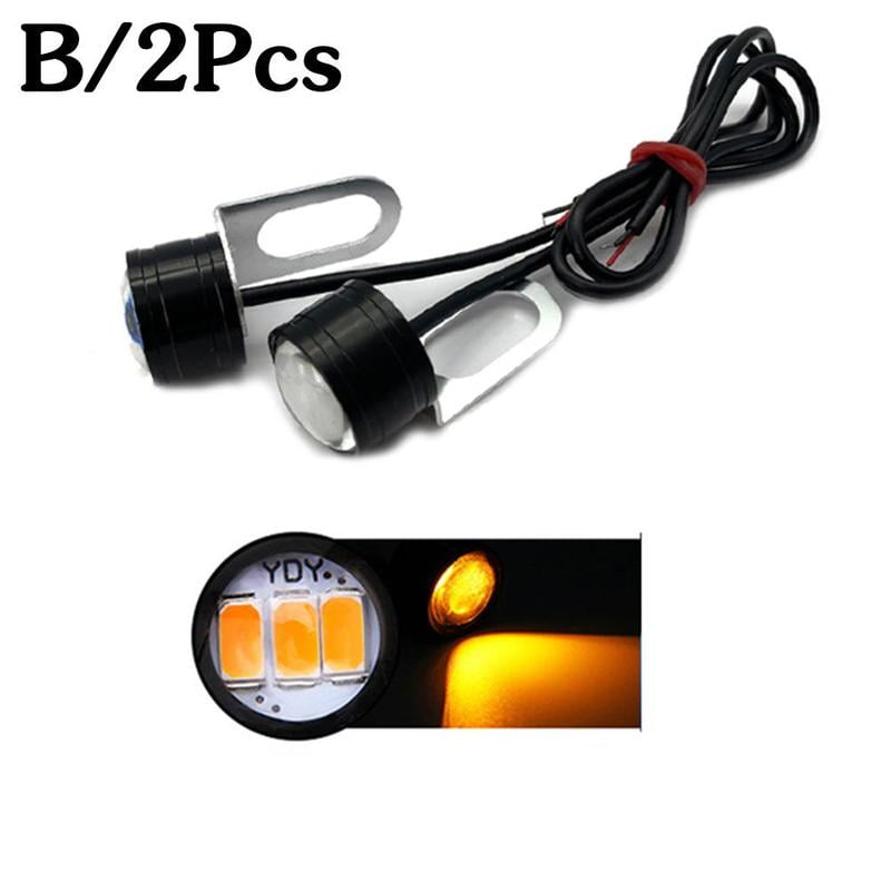 Motorcycle LED Mirror Lights Hawkeye Lights Ghost Fire Front Lights