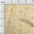 thumbnail image 2 of oneOone Rayon Light Brown Fabric Asian Floral Sewing Craft Projects Fabric Prints By Yard 56 Inch Wide, 2 of 4