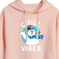 thumbnail image 3 of Frosty The Snowman - Christmas - Chill Vibes - Juniors Cropped Pullover Hoodie, 3 of 5