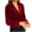 ZA-Red-vestidos de otoño para mujer, variant on Long Sleeve Velvet Shirts for Women Elegant Button Down Dress Shirt Soft Velour Work Blouse Dressy Notch Collar Shirt Tops Classic Fit Solid Blouses