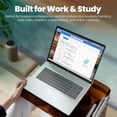thumbnail image 5 of HP 17.3" HD+ Touchscreen Laptop, AMD Ryzen 5 7430U, 8GB RAM, 256GB SSD, Windows 11 Pro, Backlit Keyboard, AI Copilot, Silver, w/Accessory, 5 of 8