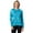 Blue Maple, variant on Terry Cycling Jersey Womens Soleil Long Sleeve Flow Relaxed Fit UPF 50+ Bike Tops For Women, Reg. & Plus Sizes