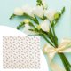 thumbnail image 1 of Hoja de papel para envolver flores, hoja de papel para envolver, suministros de embalaje de floristería, papel de envolver con estampado de rosas para amarillo rosa, 1 of 8