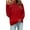B, variant on Vedolay Women's 2023 Sweaters Womens Fashion Fall Sweaters Ruffle Neck Knit Pullover Cute Tops,E S