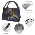 thumbnail image 4 of Easygdp Dragon with Colorful Tail Bolsa de Almuerzo Insulada Reutilizable, Bolsa de Mano y Bandolera para Oficina, Trabajo, Viajes, 4 of 6