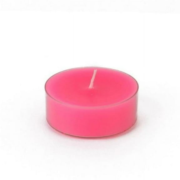 Jeco CTM-024-12 Mega Oversized Tealights, Hot Pink - 144 Piece