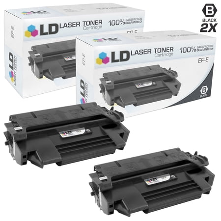 LD Remanufactured Toner Cartridge Replacement for Canon EP-E 1538A002 (Black  2-Pack)