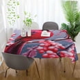 thumbnail image 6 of Coolnut Snow Cardinal Rectangle Tablecloth Waterproof Polyester Table Clothative Stain Resistant & Wrinkle Resistant Washable Table Cover for Dining Table/Party/Camping 60x90 Inch Decor Gift, 6 of 7