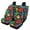 Colorful Dog Paw, variant on Pzuqiu American Flag Deer Car Seat Covers 4 Pcs Automobile Seat Cover Sets Front Seats and Rear Bench Cover Car Seat Protectors Interior Covers for Auto Truck Van SUV