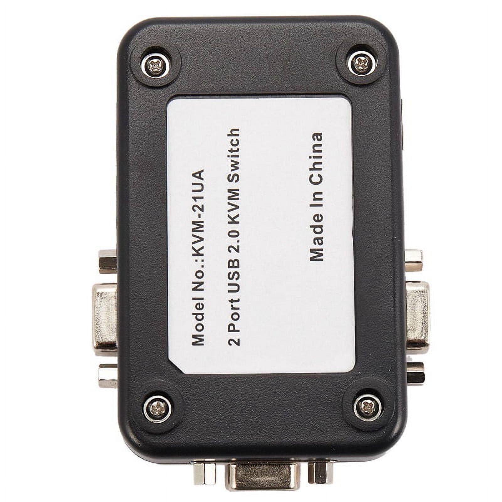 5X USB Kvm Switch Switcher 2 Port Vga Svga Switch Box USB 2.0 Mouse Keyboard 1920X1440 Switch Box