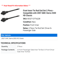 thumbnail image 2 of Front Inner Tie Rod End Set 2 Piece - Compatible with 2007 GMC Sierra 2500 HD Classic, 2 of 2