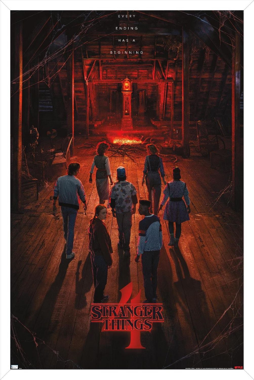 Netflix Stranger Things : Saison 4 - Creel House Teaser One Sheet