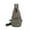 Khaki, variant on Trendy Sling Bag Bakpack Casual Chest Bag Men's Fashionable Shoulder Bag Outdoor Business Crossbody Bag Large Capacity Chest Bag