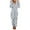 Gray, variant on Xdegoge Womens Onesies Pajamas Hooded Long Sleeve Cozy One Piece Star Print Winter Zip Up Sleepwear Romper Lounge Fleece Jumpsuits Cute Y2K Fashion Pjs Outfits