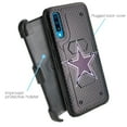 thumbnail image 2 of for Samsung Galaxy A70 A70S Heavy Duty Case Phone Case Dual Layer Full-Body Rugged Clear Back Case Drop Resistant Shockproof Case with Built In Screen Protector (Blue Star), 2 of 4