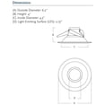 thumbnail image 2 of 5" LED Retrofit Downlight, 2 of 2