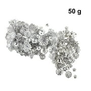 BBANQUETAN Bracelet Charm Flower Charms Tibetan Silver Pendants Mix Alloy
