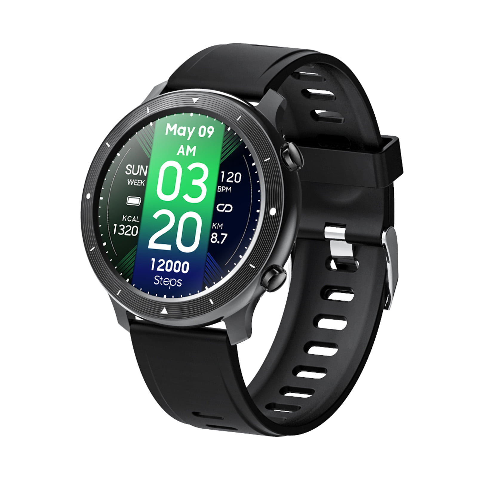 Nøjagtig underordnet spiselige Men Smart Watches - Sleep Monitor Music Player Smartwatch - App Message  Reminder - fitness Watch - Long lasting Battery for Men Women - Walmart.com