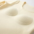 thumbnail image 3 of Wancir Women 's Modal T Shirt Bra Long Sleeve Pajama Yoga Top Padded Casual Top Tee Shirt with Built in Bra Basic T-Shirts, 3 of 8