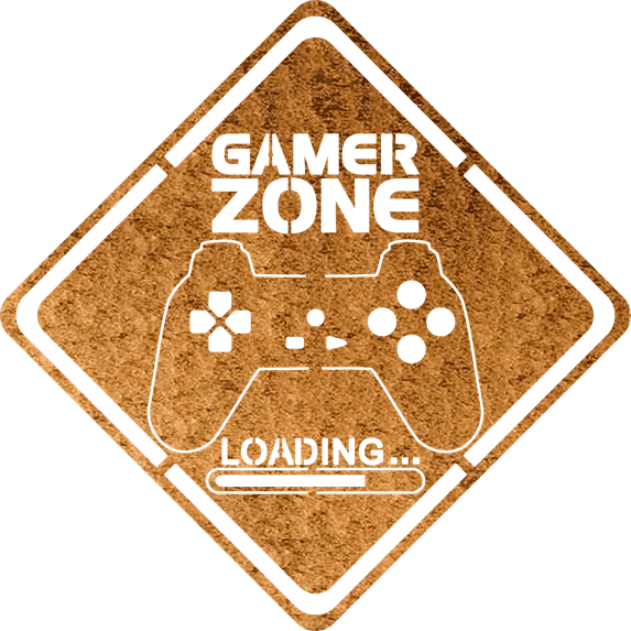 Gamer Zone - Metal Wall Art