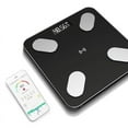thumbnail image 2 of Rechargeable Digital Scales for Body Weight, Smart Body Fat Scale with 13 Essential Measurements, Bluetooth Bathroom Scale with Privacy Protection for Unlimited Users (26x26x2.3cm), 2 of 5
