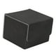 thumbnail image 1 of Estuche de cuero para barajas de cartas con fundas para más de 140 cartas. Caja para barajas de juegos y tarjetas de presentación. Style2 negro gris, 1 of 3