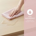 thumbnail image 4 of REGALWOVEN 3 Pack 100% Cotton Waffle Weave Cleaning Cloths, Fringed Edge Dish Towels Beige 14" x 14", 4 of 6