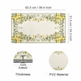 thumbnail image 2 of Lemon Floral Anti Fatigue Kitchen Mat 36" x 20", Vintage Botanical Pattern Cushioned Non Slip Waterproof Floor Mat for Kitchen Sink Laundry Room Entryway Farmhouse Decor, 2 of 5