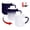C-BU, variant on HIELLFQ Heart Shaped Ceramic Mug, Coffee Mugs Romantic Valentine's Day Anniversary Wedding Mother's Day Gifts E