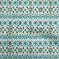 thumbnail image 1 of oneOonePolyesterSpandexDarkGreenFabricAsianBlockSewingFabricByTheYardPrintedDiyClothingSewingSupplies56InchWide, 1 of 4