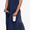 Navy Blue, variant on Women's Plus Size Maxi Dresses Casual Split Long Sleeveless Dress for Women with Pockets