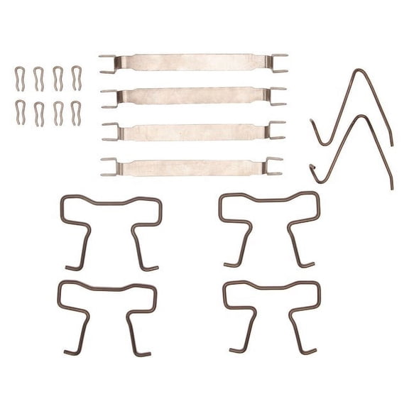 Front Brake Hardware Kit - Compatible with 1974 - 1978 Mazda RX-4 1975 1976 1977