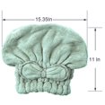 thumbnail image 3 of Jseng [Nueva Actualización] Gorro De Toalla De Secado De Cabello De Microfibra Gorro De Ducha De Cabello De Secado Rápido Extra Suave Y Ultra Absorbente Para Niñas Y Mujeres, 3 of 5