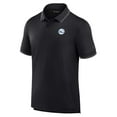 thumbnail image 2 of Men's Fanatics Black Philadelphia 76ers Front Office Pique Polo, 2 of 3