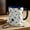 Navy, variant on Cute Coffee Doodle Human Made Mugs Designer Cups Ceramic 11oz Dishwasher Safe Gifts