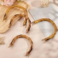 thumbnail image 5 of 4pcs U-Shaped Bag Handles Bag Handles Purse Handles for Crochet Bags Handles for Bag Making Crochet Purse Handles to Replacement for Handcrafted Handbag, 5 of 6