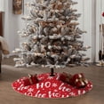 thumbnail image 4 of KLL Christmas Tree Skirt,Party Decorations Farmhouse for Christmas Decorations Holiday Party 36" -Hohoho, 4 of 6