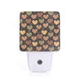 thumbnail image 1 of Balery Heart Luz Nocturna LED con Sensor Automático, Enchufe con Sensor Crepuscular, Luz Suave de 0.5W para Dormitorio, Pasillo, Baño-US, 1 of 7