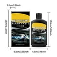thumbnail image 3 of RuiJiao Clearance Quickly Clean Up The Oxidation Layer Of Car Lights Recover The Originals Lusters Of The Lamp Extend The Service Life Of The Car Lights.120ml, 3 of 9