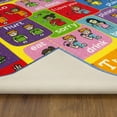 thumbnail image 4 of KC Cubs Playtime Collection ABC Alphabet ASL Sign Language Educational Learning Polypropylene Kids and Children Area Rug (8'2" x 9'10"), 4 of 6