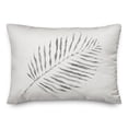 thumbnail image 2 of Creative Products Watercolor Fern Gray 14x20 Spun Poly Pillow, 2 of 3