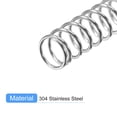 thumbnail image 4 of Unique Bargains Compression Spring, 5 Pack 304 Stainless Steel, 5mm OD, 0.5mm Wire, 15mm Length, 4 of 6