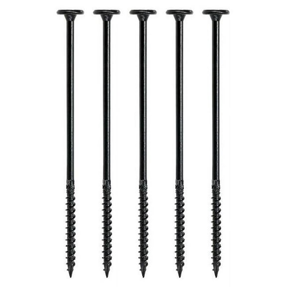0.25 x 8 in. Power Pro LumberTite Structural Screws - 10 Piece