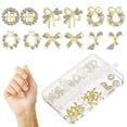 thumbnail image 2 of a polished product description for your **30pcs Nail Art Charms Set**:\n\n \n\n✨ **30pcs Nail Art Charms Set – Decorative Nail Ornaments for DIY Manicure, 2 of 2