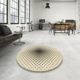 thumbnail image 4 of Ahgly Company Machine Washable Indoor Rectangle Transitional Moccasin Beige Area Rugs, 5' x 7', 4 of 7