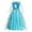 only dress, variant on Toddler Girl Children Princess Anna Elsa Cosplay Costume Party Fancy Ball Dress