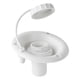 thumbnail image 4 of Trampilla de llenado de agua por gravedad con orificios de ventilación Premium Profesional Fácil de instalar Blanco, 4 of 9