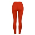 thumbnail image 6 of Riforla Workout Leggings for Women High Waist Seamless Yoga Pants Soft Stretchy Workout Pants Lifting Gym Running Fitness Activewear Women Tights Orange#1 S, 6 of 6